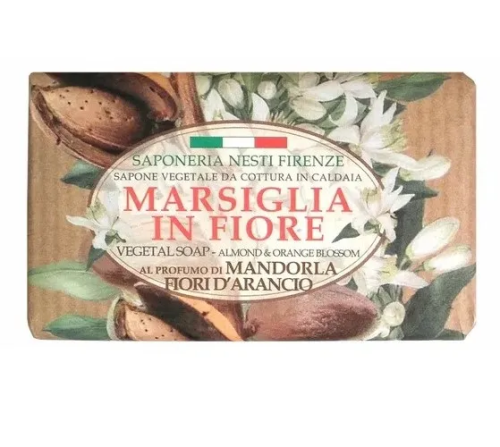 NESTI DANTE мыло туалетное миндаль и цветок апельсина 125г